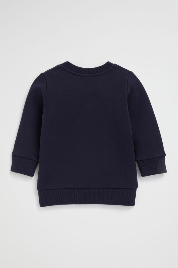 Core Logo Sweat  Midnight Blue  hi-res