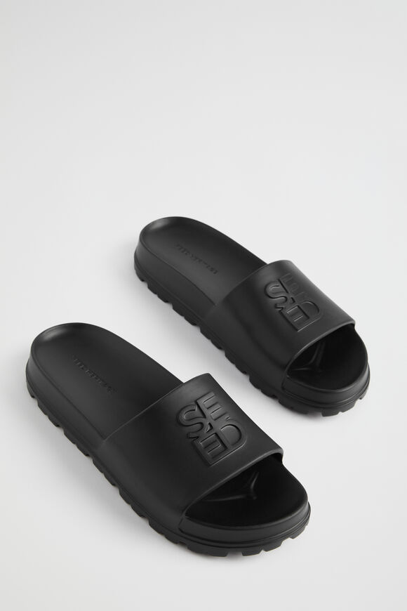 Quad Logo Slide  Black  hi-res