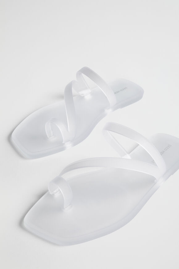Asymmetric Jelly Slide  Clear  hi-res