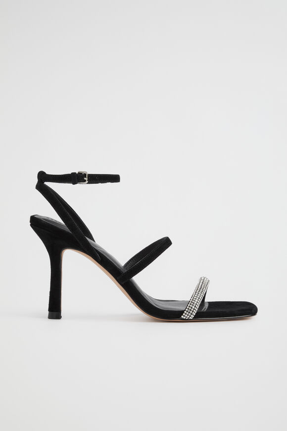 Hana Diamante Heel  Black  hi-res