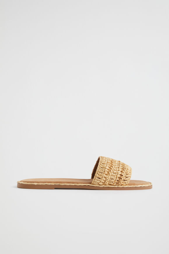 Andi Crochet Slide  Natural  hi-res