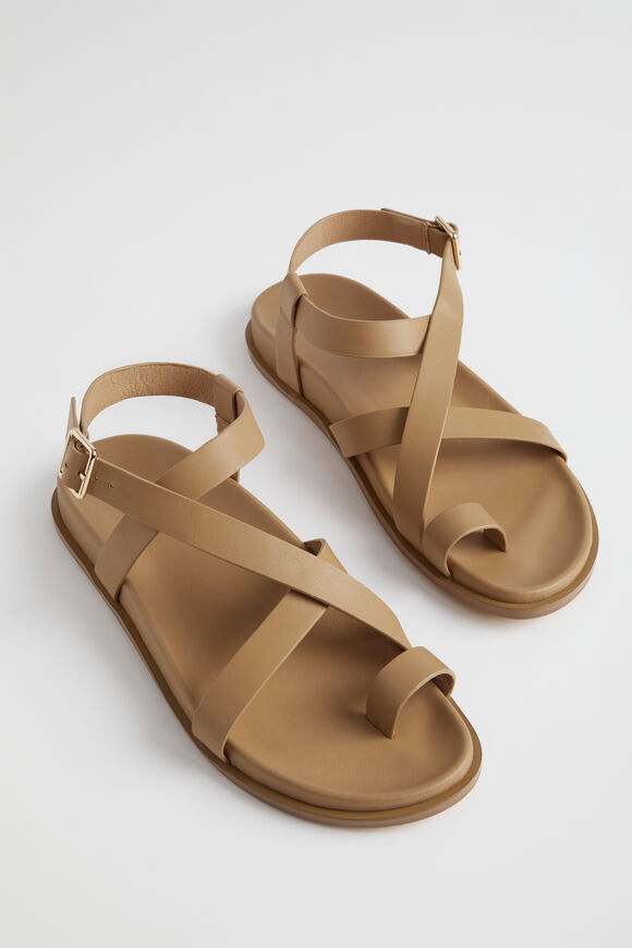 Tori Footbed Sandal  Caramel  hi-res