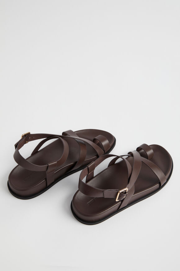 Tori Footbed Sandal  Chocolate  hi-res