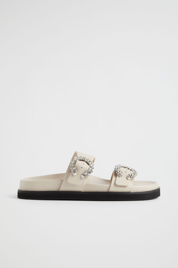 Romy Diamante Buckle Slide  Stone  hi-res