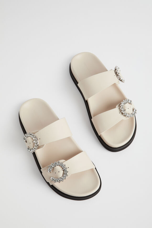 Romy Diamante Buckle Slide  Stone  hi-res