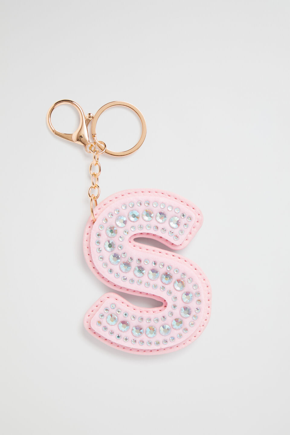 Jewel Initial Keyring  S