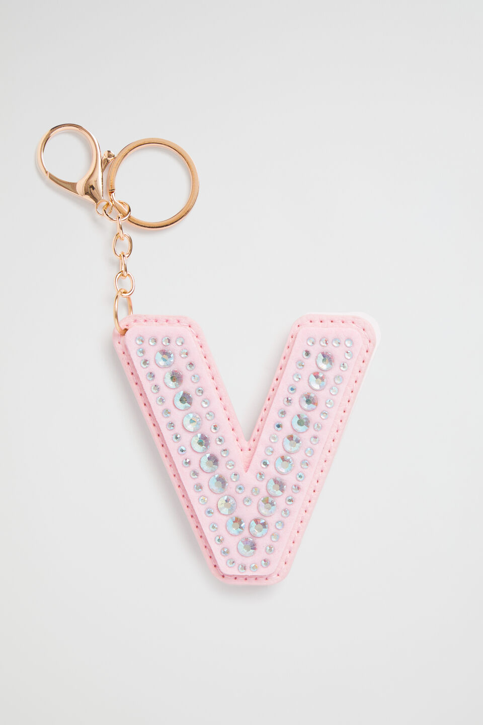 Jewel Initial Keyring  V