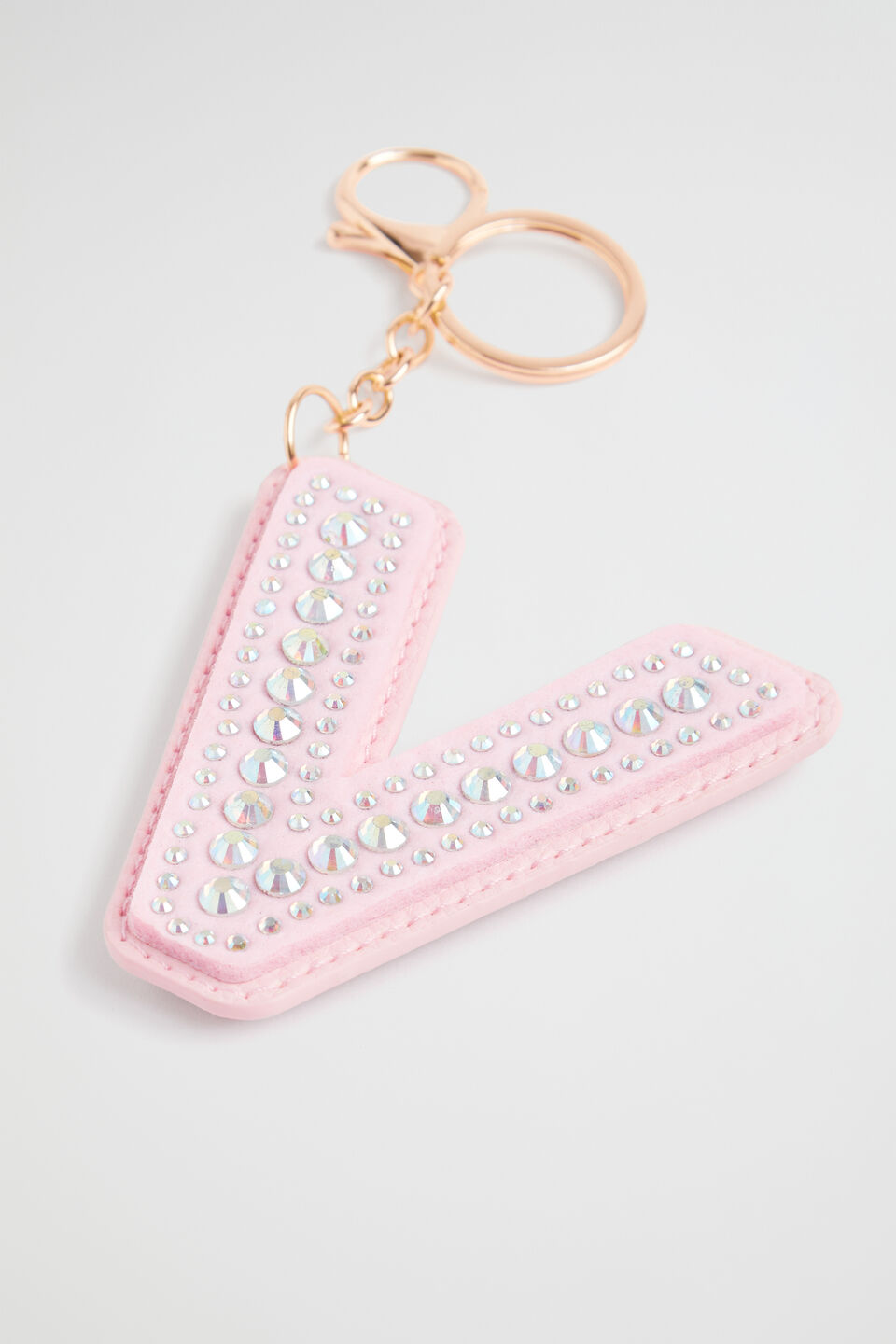 Jewel Initial Keyring  V