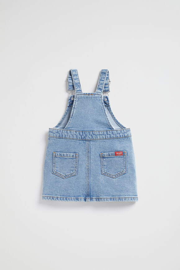 Core Logo Pinafore  Clean Blue Wash  hi-res