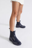 Gusset Shiny Gumboot  Navy  hi-res