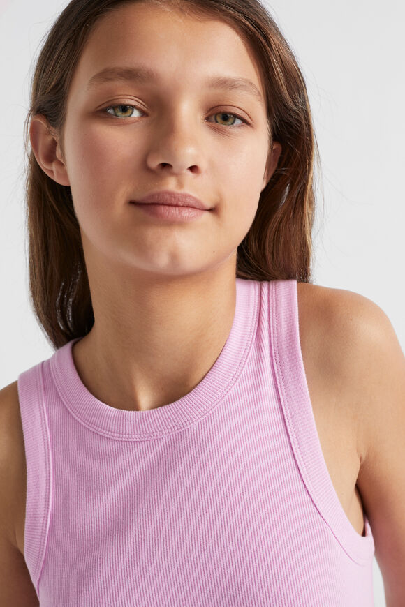 Core Rib Tank  Soft Orchid  hi-res