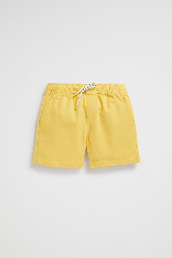 Core Logo Short  Sunshine Yellow  hi-res