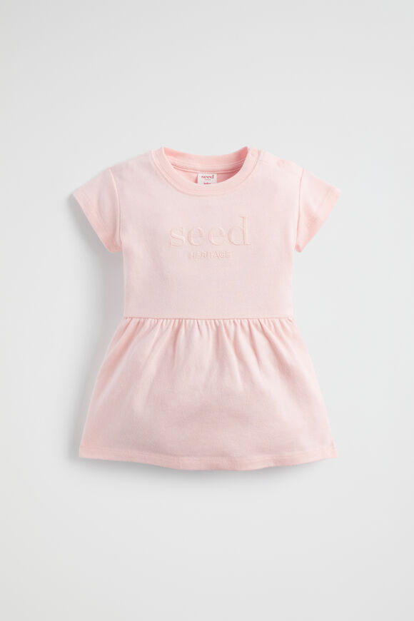 Core Logo Dress  Dusty Rose  hi-res