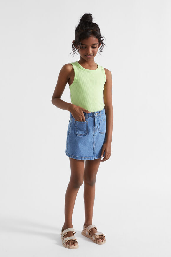 Rib Tank  Key Lime  hi-res