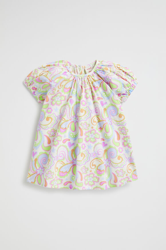 Paisley Dress  Key Lime  hi-res