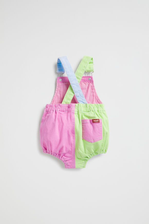 Colourblock Logo Romper  Lily  hi-res