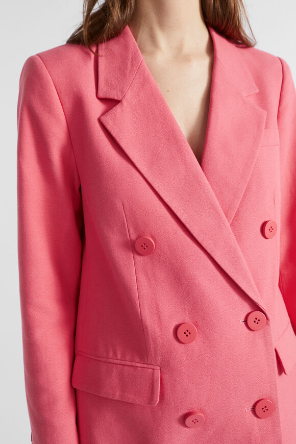 Double Breasted Blazer  Wild Berry  hi-res