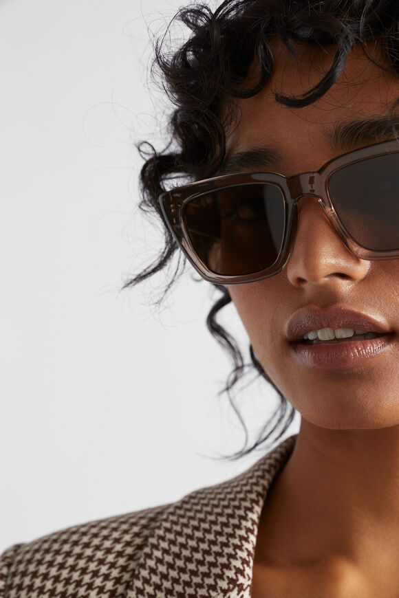 Scarlett Cat Eye Sunglasses  Hazel  hi-res