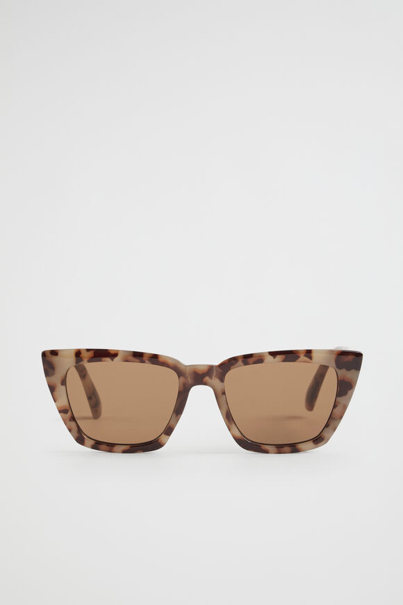Scarlett Cat Eye Sunglasses  Milky Tort  hi-res