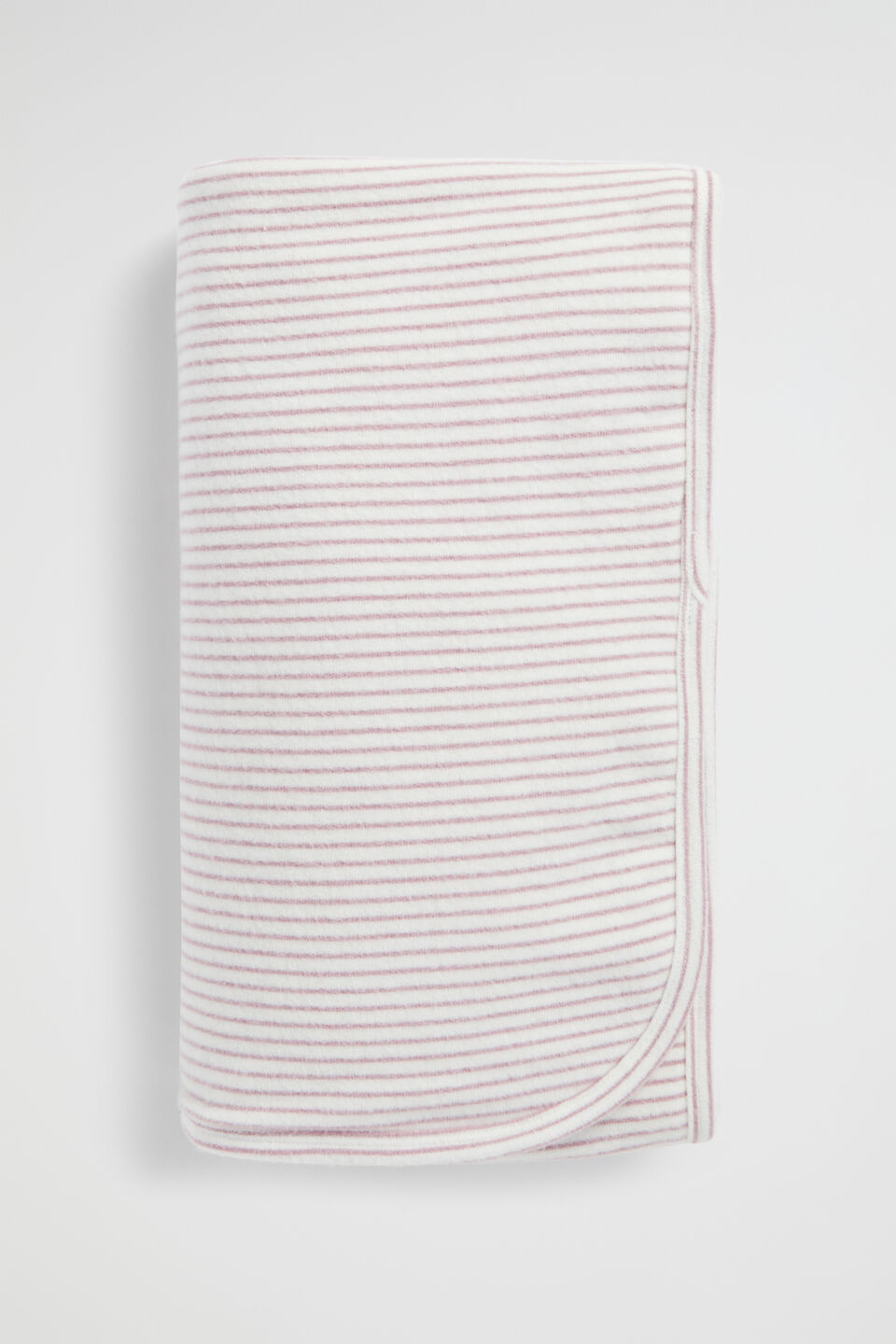 Brushed Sherpa Blanket  Berry