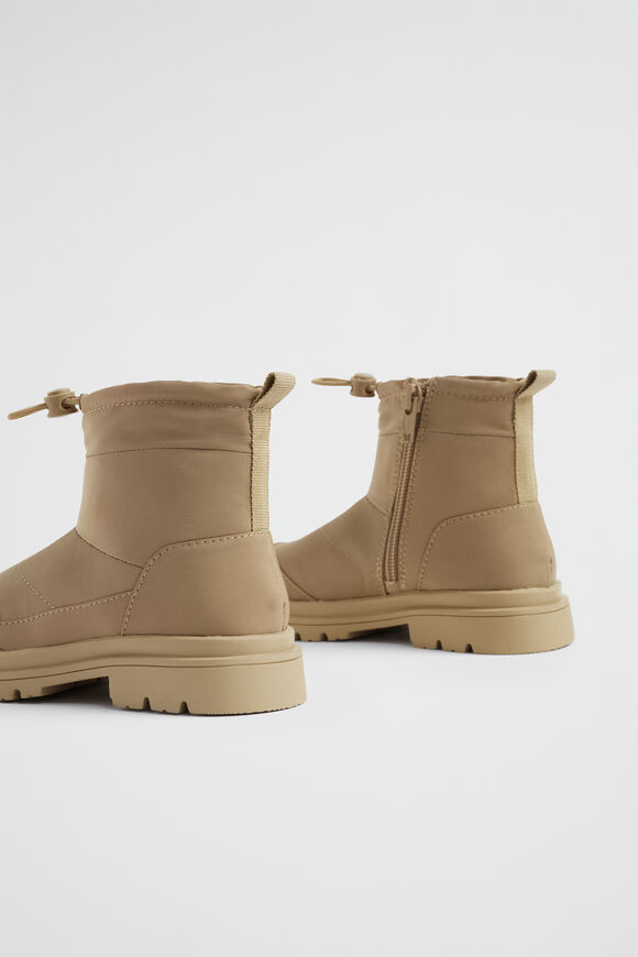 Nylon Winter Boot  Cocoa  hi-res