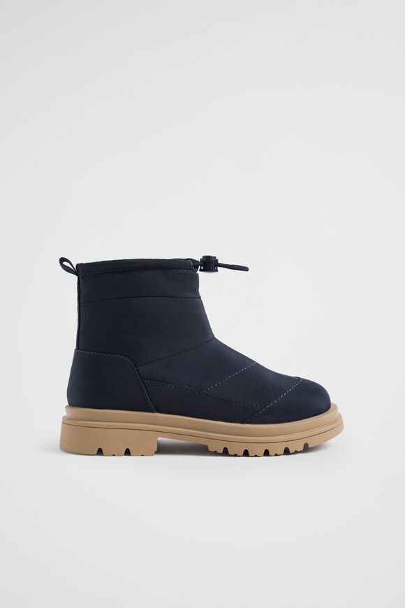 Nylon Winter Boot  Navy  hi-res