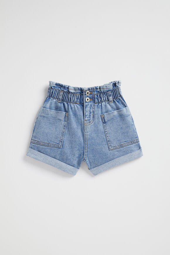 Core Denim Short  Clean Blue Wash  hi-res