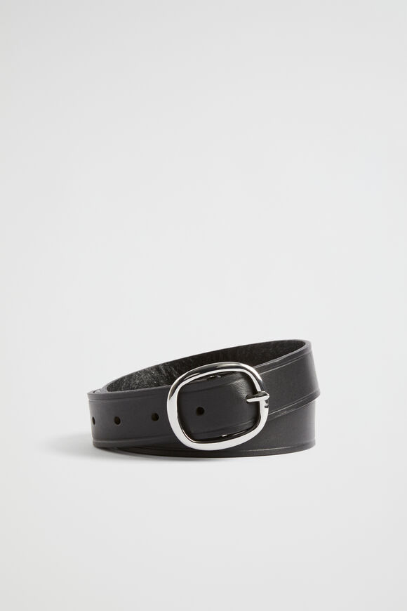 Mimi Leather Belt  Black  hi-res