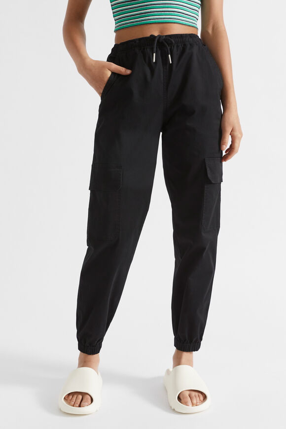 Cargo Pocket Pant  Black  hi-res