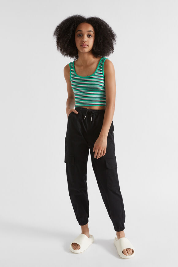 Cargo Pocket Pant  Black  hi-res