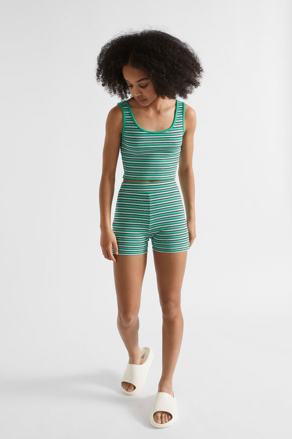 Rib Bike Short  Jewel Green  hi-res