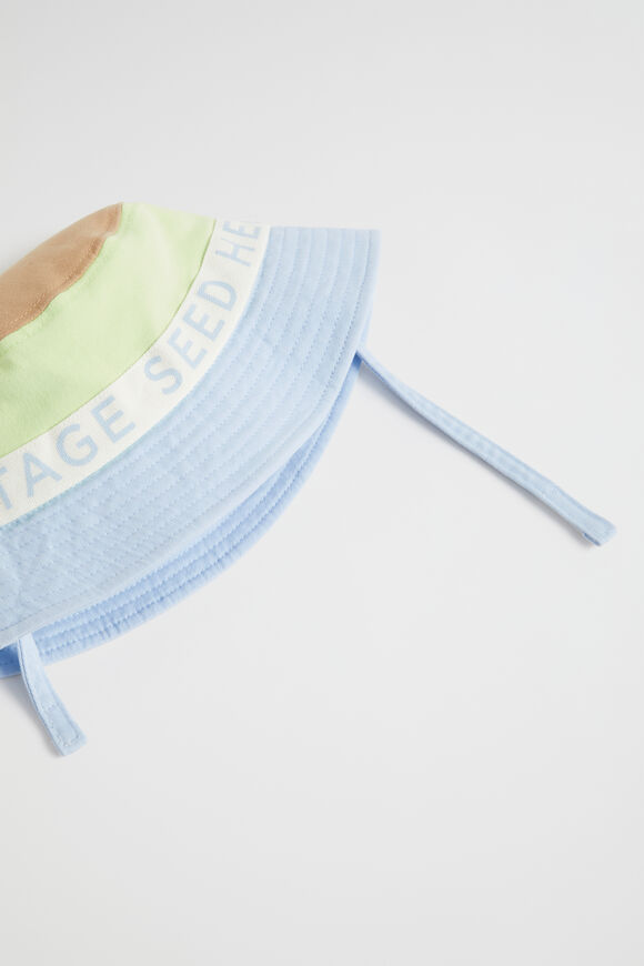 Heritage Colour Block Bucket Hat  Multi  hi-res