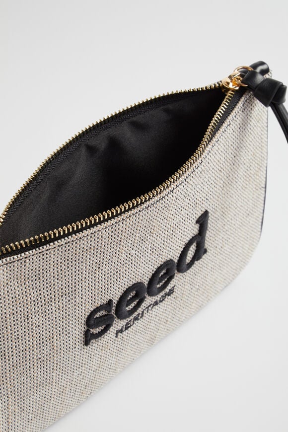Seed Pouch  Black Natural  hi-res