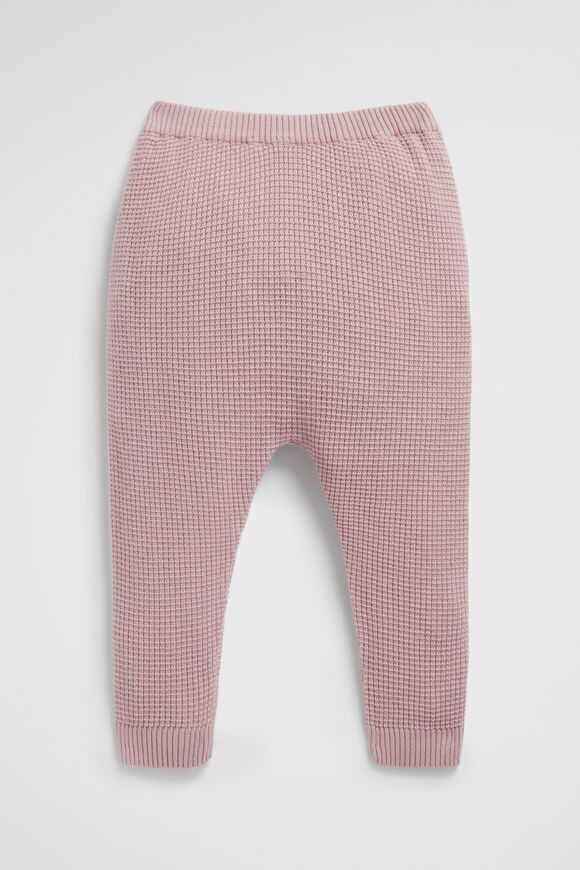Waffle Knit Legging  Berry  hi-res
