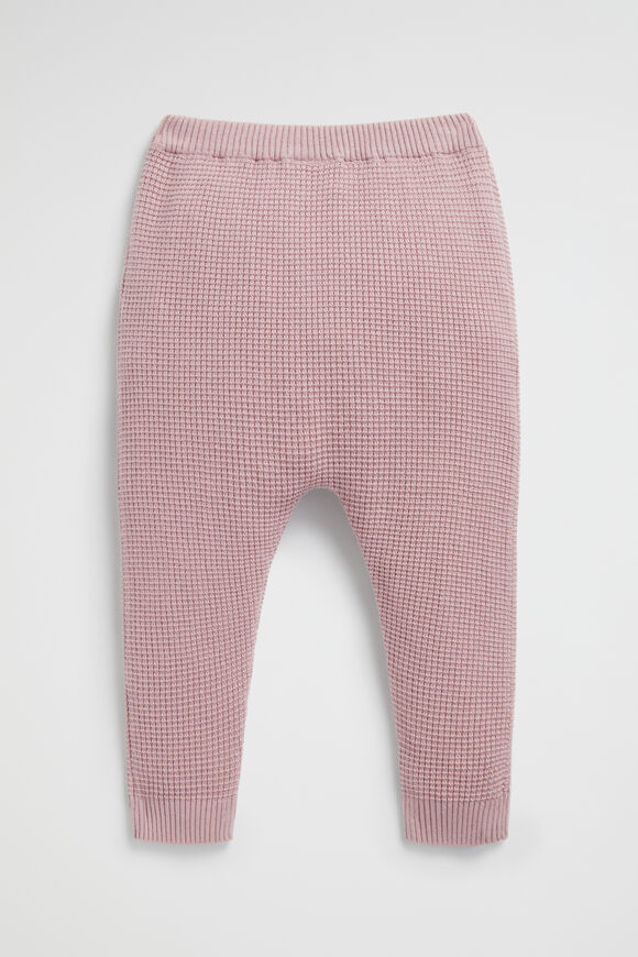 Waffle Knit Legging  Berry  hi-res