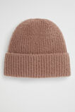 Rib Beanie  Cocoa  hi-res