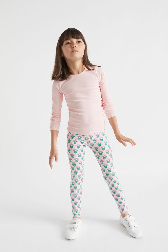 Core Rib Tee  Dusty Rose  hi-res