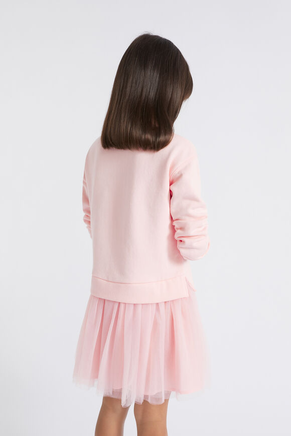 Core Tutu Logo Dress  Dusty Rose  hi-res