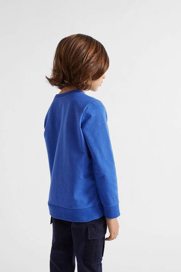 Dino Slogan Sweat  True Cobalt  hi-res