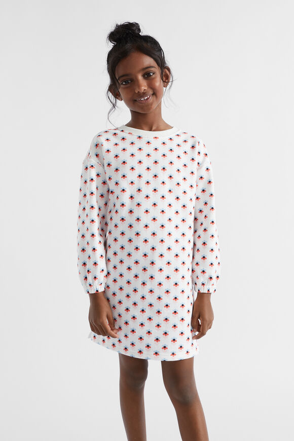Floral Yardage Dress  Multi  hi-res