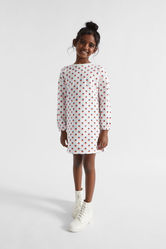 Floral Yardage Dress  Multi  hi-res