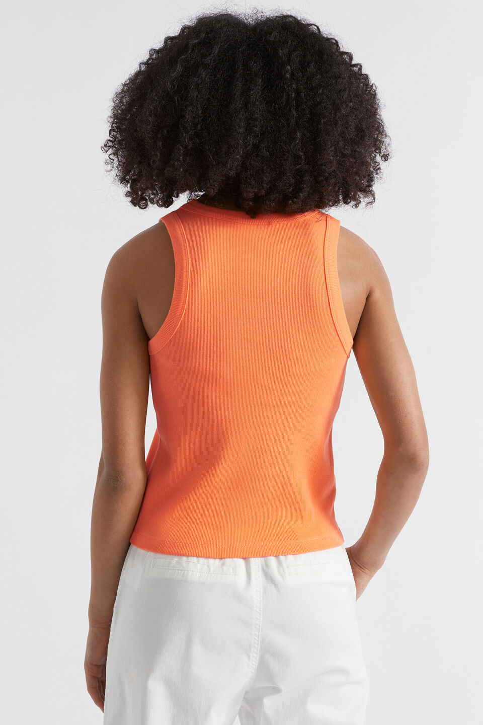 Core Rib Tank  Tangelo