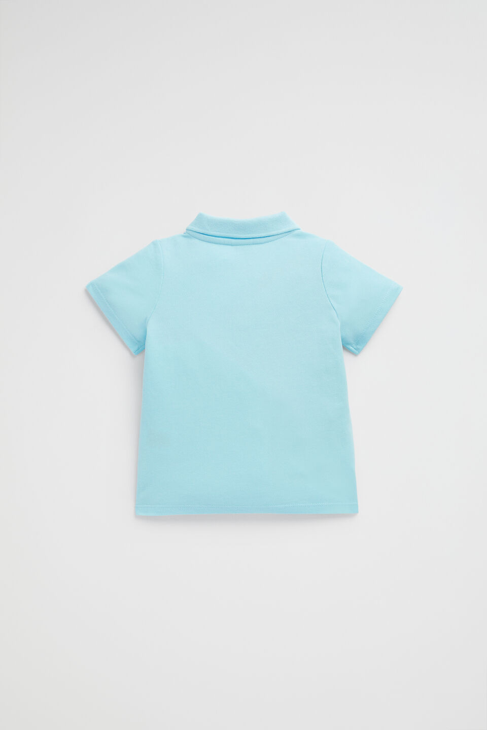 Core Polo Tee  Ocean Blue