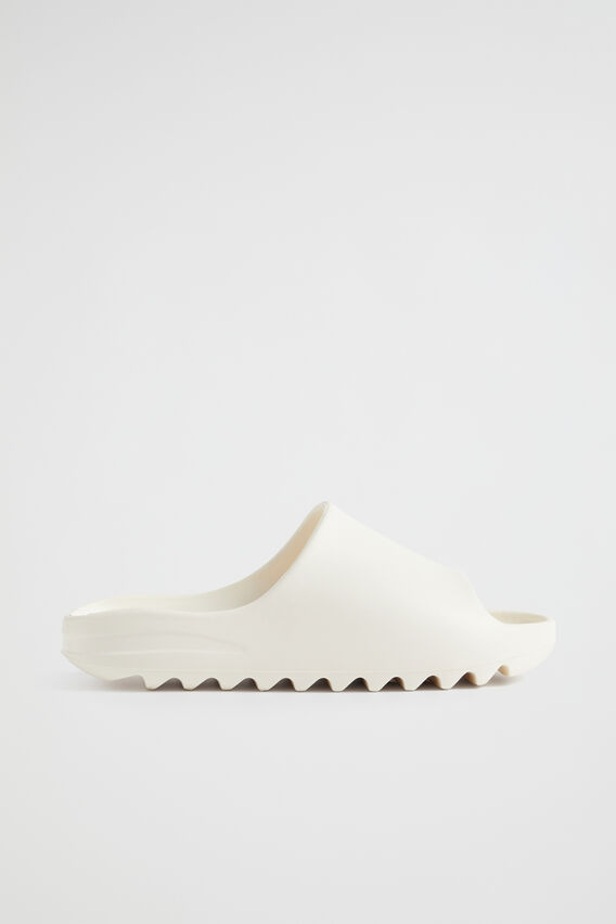 Rubber Moulded Slide  Off White  hi-res
