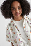 Relaxed Soleil Shirt  White  hi-res