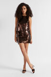 Sequin Shell Top  Deep Raisin  hi-res