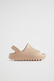 Moulded Slide with Strap  Latte  hi-res