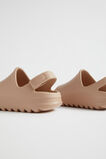 Moulded Slide with Strap  Latte  hi-res
