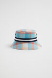 Check Sun Hat  Multi  hi-res