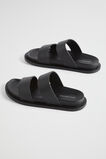 Double Strap Jelly  Black  hi-res